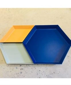 HAY Kaleido Hexagon Trays - Set of 3