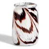 HAY HAY Splash Vase / Roll Neck L Coffee and White