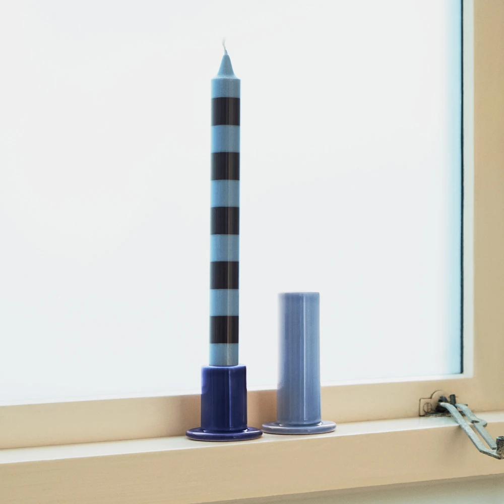 Flash Sale π₯° HAY Tube Candle Holder S Midnight Blue π 5 HAY Tube Candle Holder S Midnight Blue