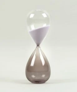 HAY Glass Sand Timer - Large - Lavender