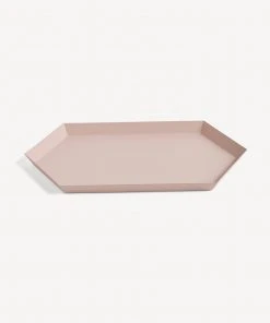 HAY Peach Steel Kaleido M Tray