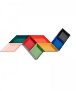 HAY Extra Small Kaleido Tray - Light Amber