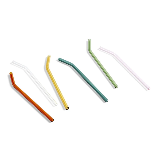 HAY SIp Pack of Six Multicolor Straws