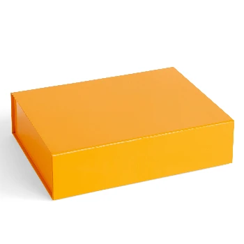 New ⌛ HAY Storage Box "Colour Storage" | Small, Egg Yolk ⌛ 3 HAY Storage Box "Colour Storage" | Small, Egg Yolk