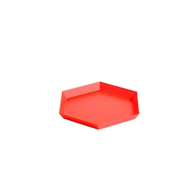 Buy 𧨠HAY Small Kaleido Tray - Red β€οΈ 3 HAY Small Kaleido Tray - Red