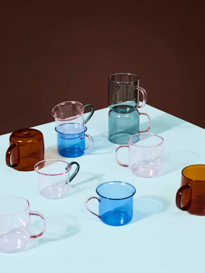 Promo ⌛ HAY Borosilicate Set of 2 Cups ❤️ 4 HAY Borosilicate Set of 2 Cups