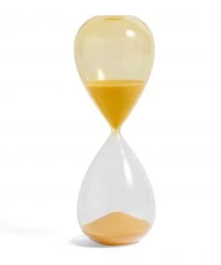 HAY Glass Sand Timer - Large - Light Yellow