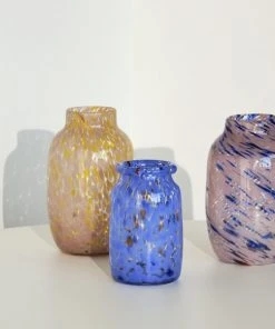 HAY vaso splash roll M blue