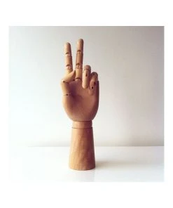 HAY Large Wooden Hand Deco