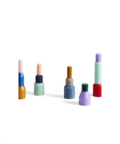 HAY Small Lavender Pillar Candle