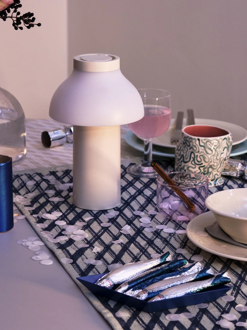 Hot Sale 👏 HAY Cream White PC Portable Lamp ❤️ 11 HAY Cream White PC Portable Lamp