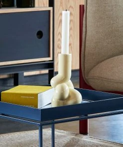 HAY Soft Candleholder - Yellow
