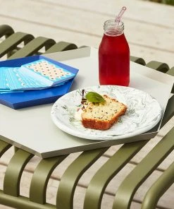 HAY Light Amber Steel Kaleido XS Tray