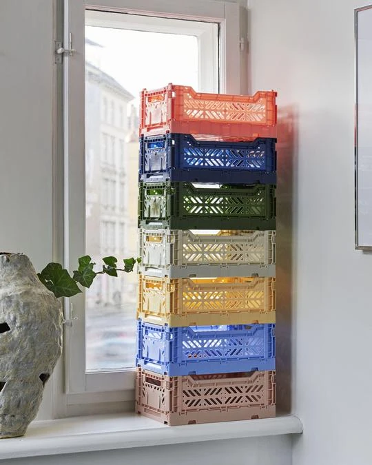 Best Pirce ✨ HAY Colour Crate S Soft Pink ❤️ 4 HAY Colour Crate S Soft Pink