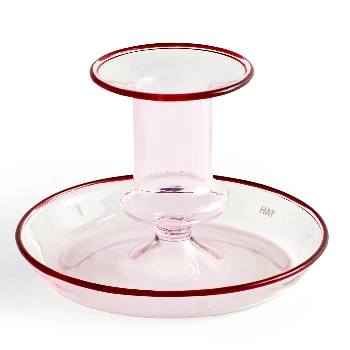 New ⌛ HAY HAY Flare Candleholder - Pink ⌛ 3 HAY HAY Flare Candleholder - Pink