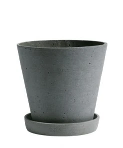 HAY Macetero Flowerpot L Green