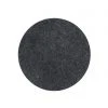 HAY Set of 4 Dark Grey Felt Placemats