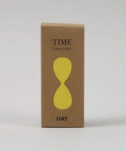 HAY Glass Sand Timer - Small - Lemon Yellow