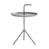 Outlet π₯ HAY Grey DLM Side Table π€© 2 HAY Grey DLM Side Table