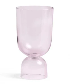 HAY Small Pink Bottom Up Vase