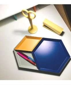 Hot Sale 𧨠HAY Kaleido Hexagon Trays - Set of 3 βοΈ 5 HAY Kaleido Hexagon Trays - Set of 3
