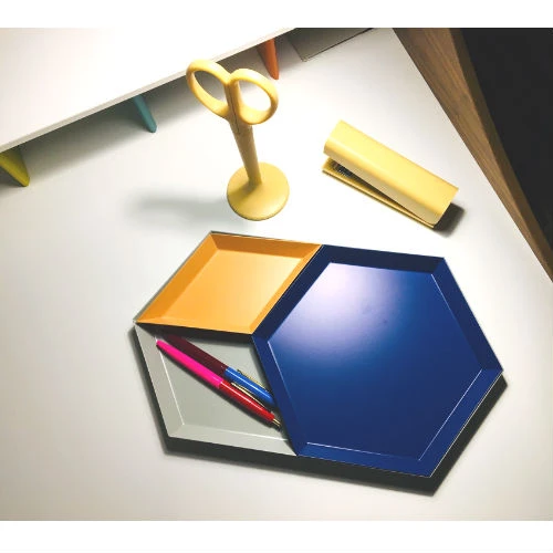 Hot Sale 𧨠HAY Kaleido Hexagon Trays - Set of 3 βοΈ 4 HAY Kaleido Hexagon Trays - Set of 3