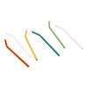 HAY Set of 6 Multi Smooth Sip Straw