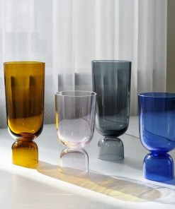 HAY Large Amber Bottoms Up Vase