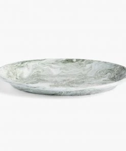 HAY Soft Ice Oval Serving Dish Green