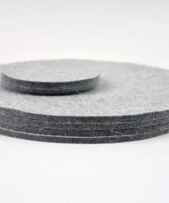 Deals βοΈ HAY Set of 4 Light Grey Felt Placemats π 19 HAY Set of 4 Light Grey Felt Placemats