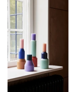 HAY Large Yellow Pillar Candle