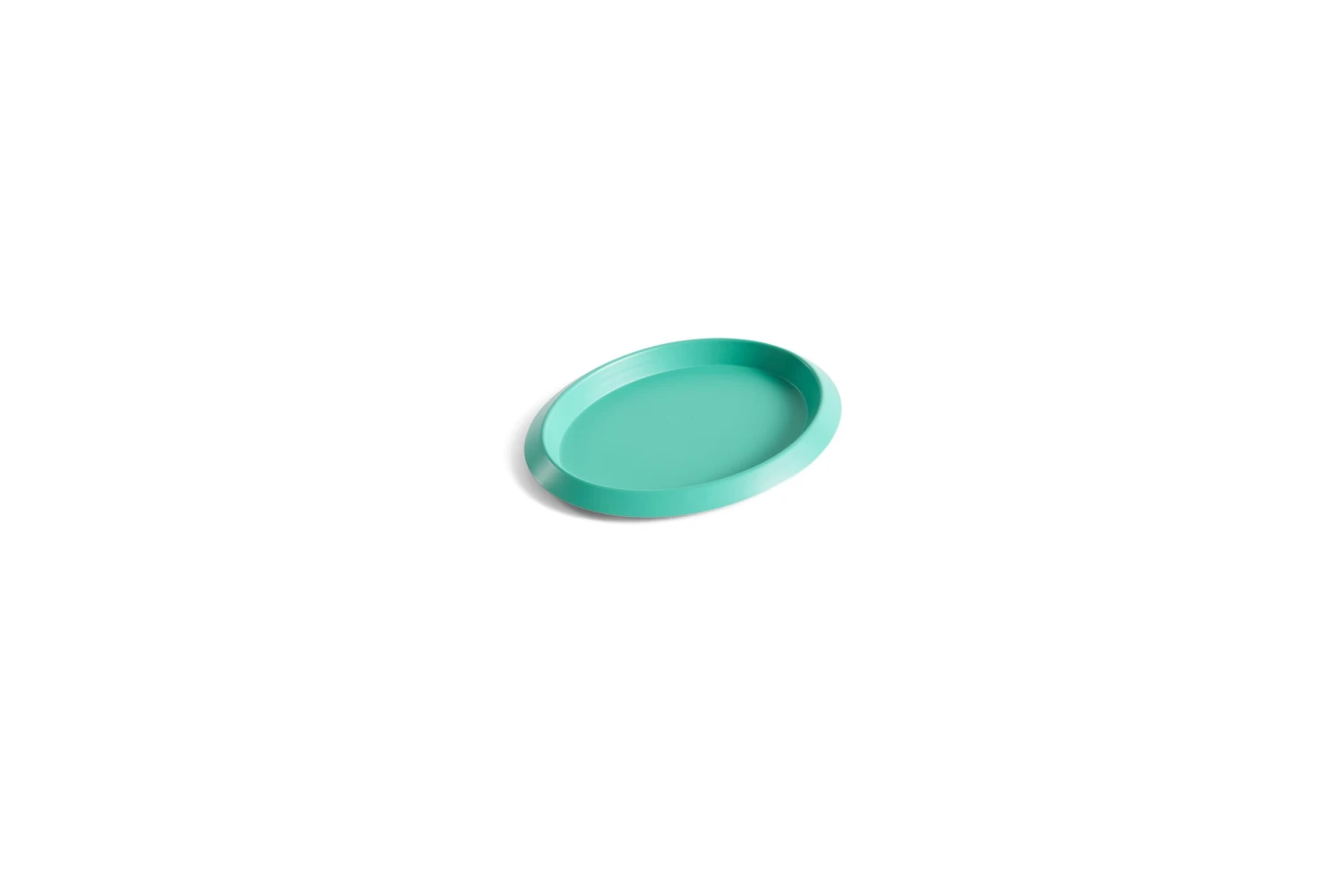 Brand new ⭐ HAY Ellipse Tray XS Green ⌛ 3 HAY Ellipse Tray XS Green