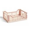 HAY Colour Crate M 14.5 L Soft Pink