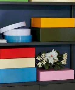 HAY Scatola In Cartone Rigido Con Chiusura Calamitata