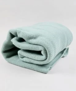 HAY Mono Wool Blanket - Verdigris Green