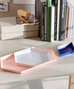 HAY White Steel Kaleido S Tray