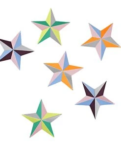 HAY Pack Of 6 Decorative Twinkle Stars