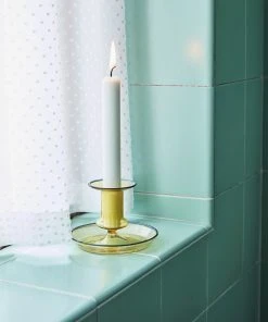 Best reviews of 😍 HAY Flare Yellow Glass Candle Holder 🌟 12 HAY Flare Yellow Glass Candle Holder