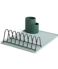 HAY Dark Green Silicone Cutlery Holder