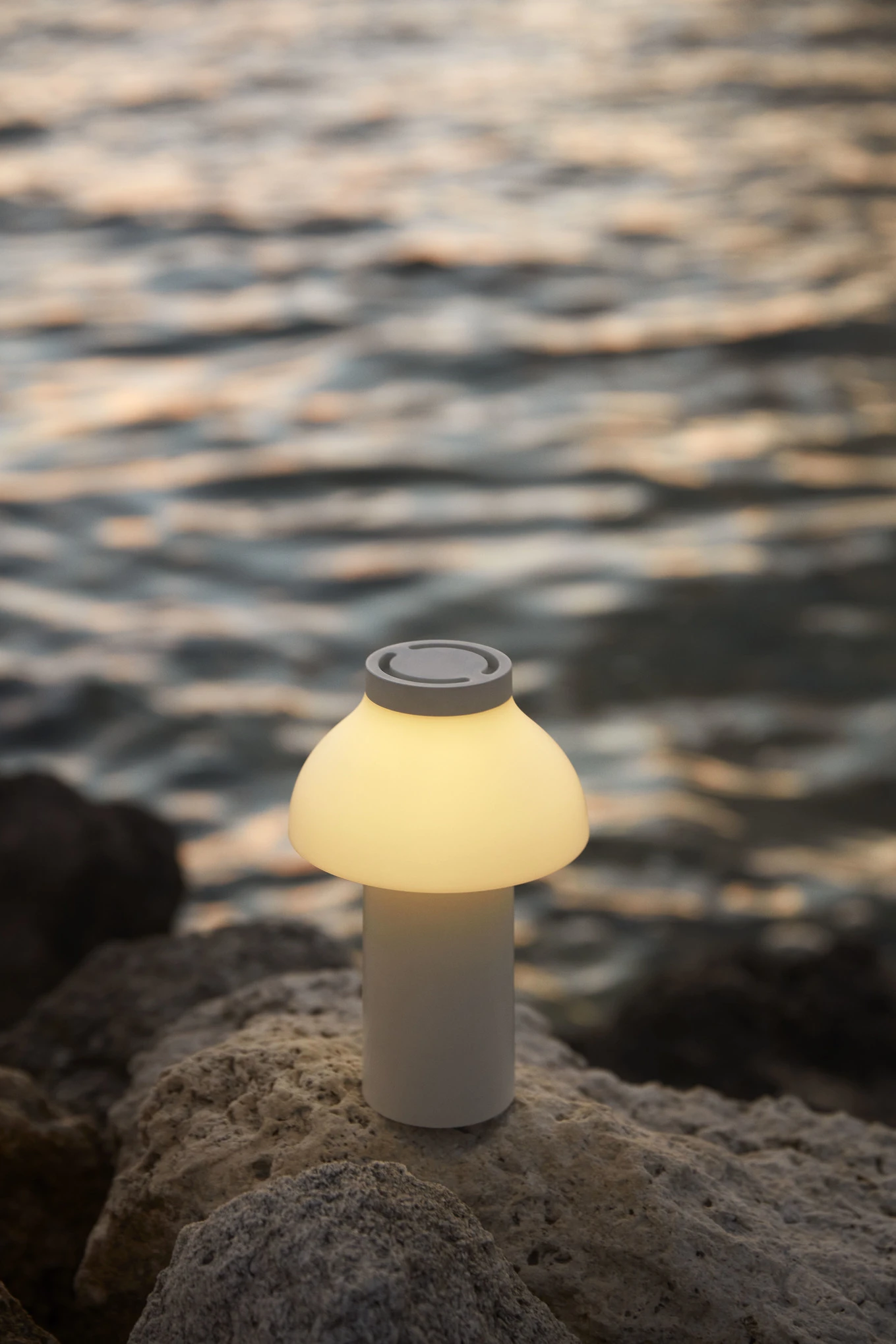 Hot Sale 👏 HAY Cream White PC Portable Lamp ❤️ 12 HAY Cream White PC Portable Lamp