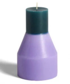HAY Small Lavender Pillar Candle