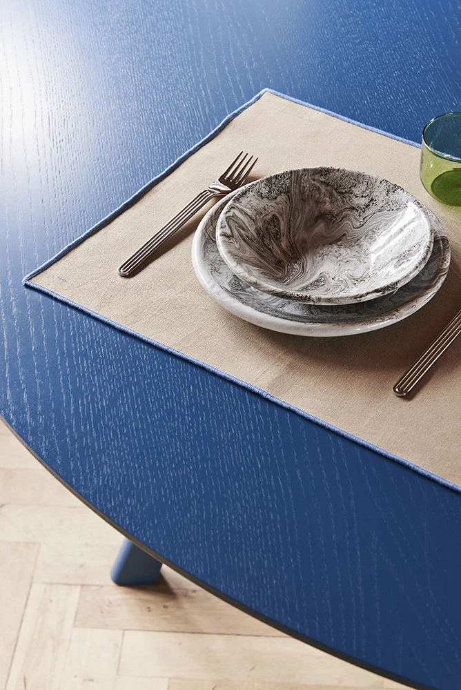 Outlet π HAY Set of 4 Cotton Contour Place Mat π 8 HAY Set of 4 Cotton Contour Place Mat