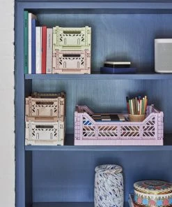 HAY Small Coloured Storage Crate Box