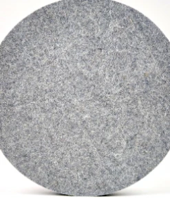 HAY Set of 4 Light Grey Felt Placemats