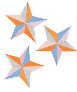 HAY Pack Of 3 Decorative Twinkle Stars