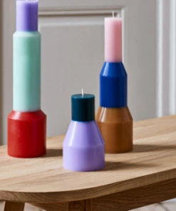 HAY XL Red Pillar Candle