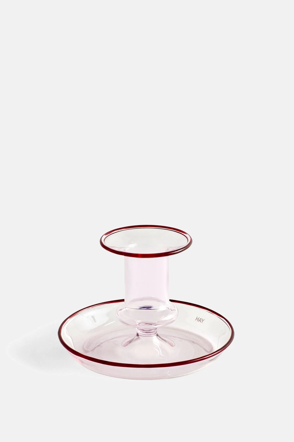 Outlet π HAY Pink Flare Candle Holder β 3 HAY Pink Flare Candle Holder