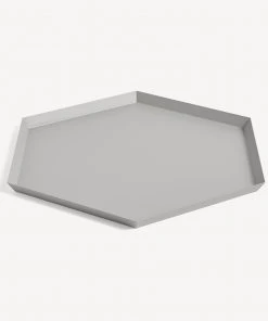 HAY Grey Steel Kaleido XL Tray