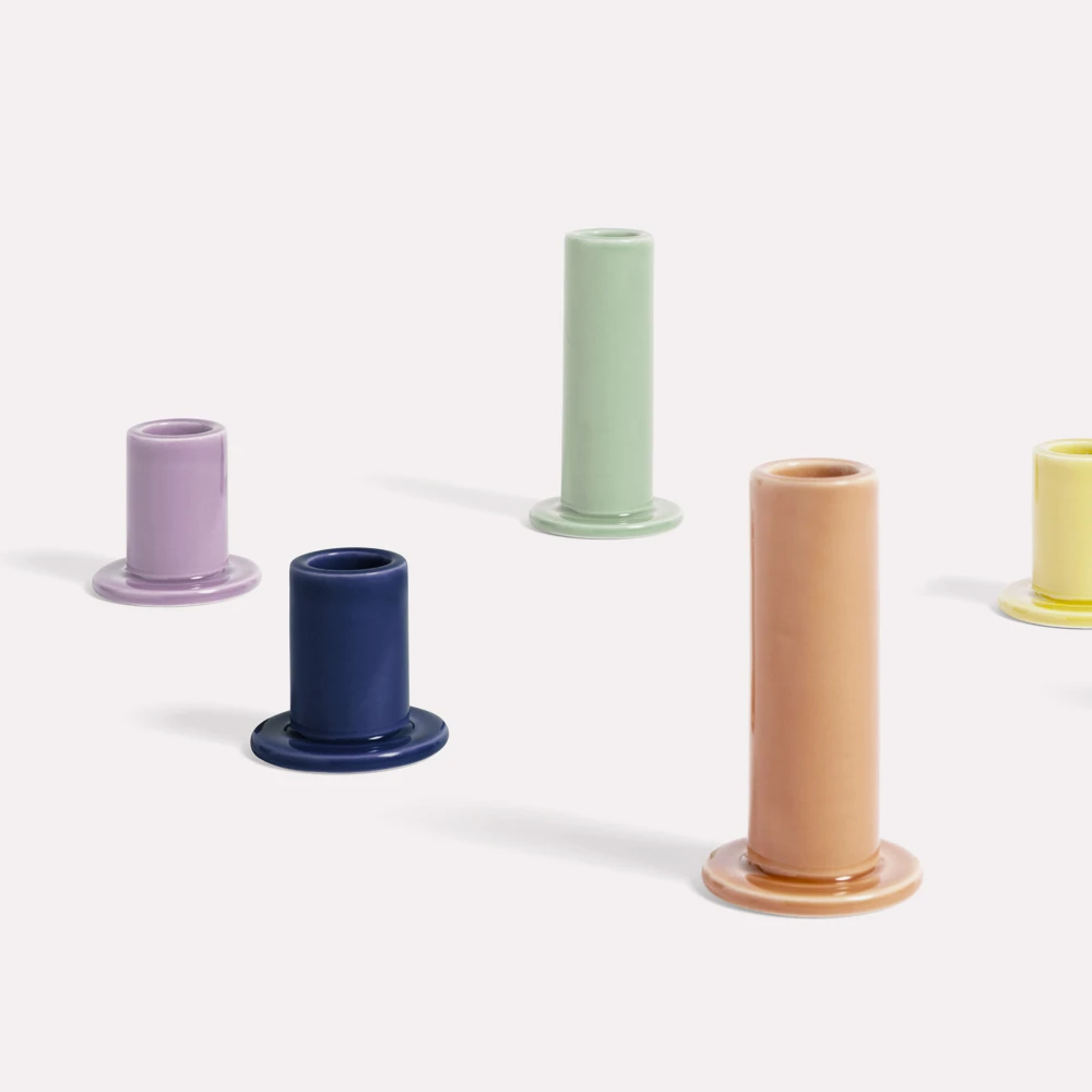 Flash Sale π₯° HAY Tube Candle Holder S Midnight Blue π 4 HAY Tube Candle Holder S Midnight Blue