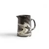 HAY Jarra Marbled Jug Black